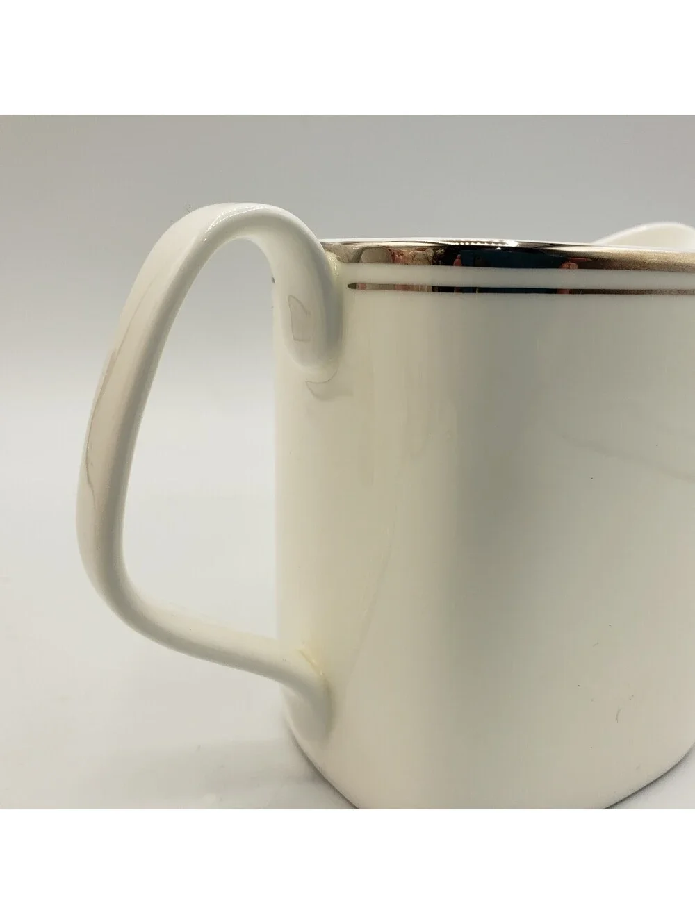 Vintage Royal Doulton Platinum Concord Creamer Replacement Bone China